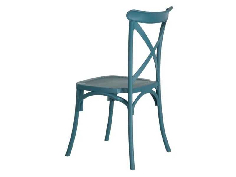Chaise de jardin bleu - CHRISTA BLEU