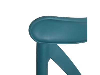 Chaise de jardin bleu - CHRISTA BLEU Chaise de jardin bleu - CHRISTA BLEU