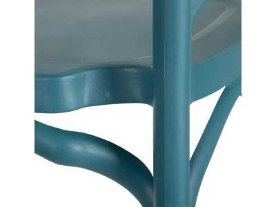 Chaise de jardin bleu - CHRISTA BLEU Chaise de jardin bleu - CHRISTA BLEU