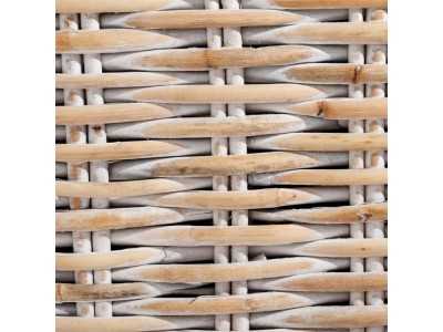 Upholstered rattan armchair - BAMBO Upholstered rattan armchair - BAMBO