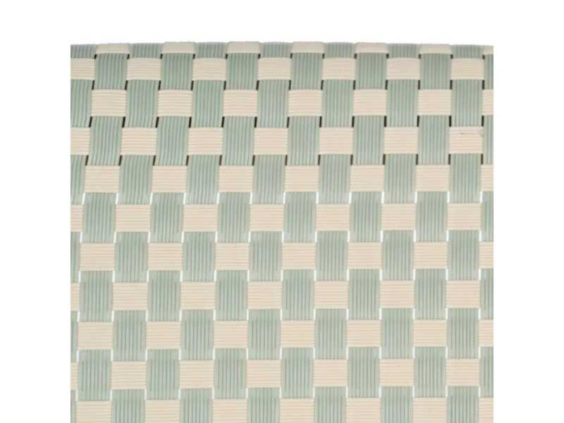 Silla para exterior de aluminio y textileno - FLOWER AGUA MARINA