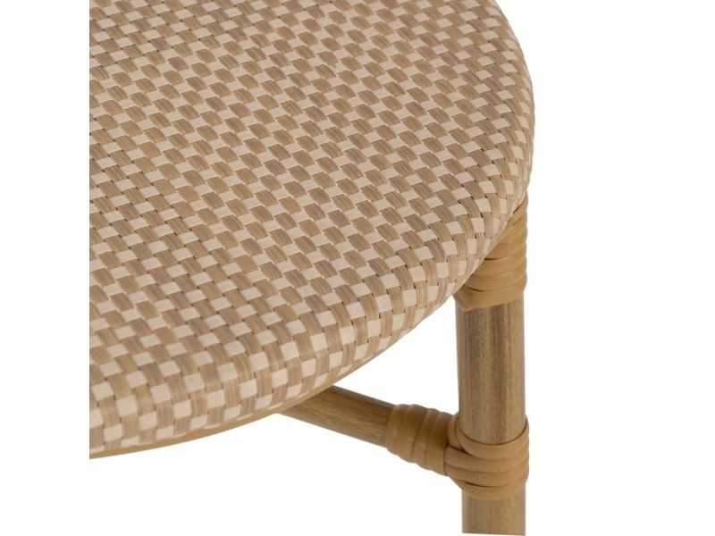 Silla para exterior de aluminio y textileno - FLOWER BEIGE
