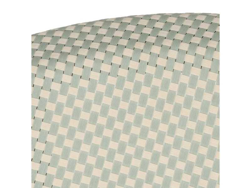 Silla para exterior con brazos de aluminio y textileno - GARTEN AGUAMARINA