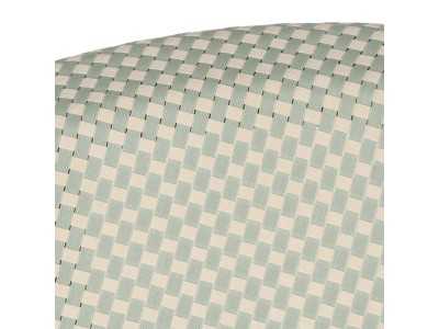 Aluminium and textilene outdoor chair - GARTEN AGUAMARINA