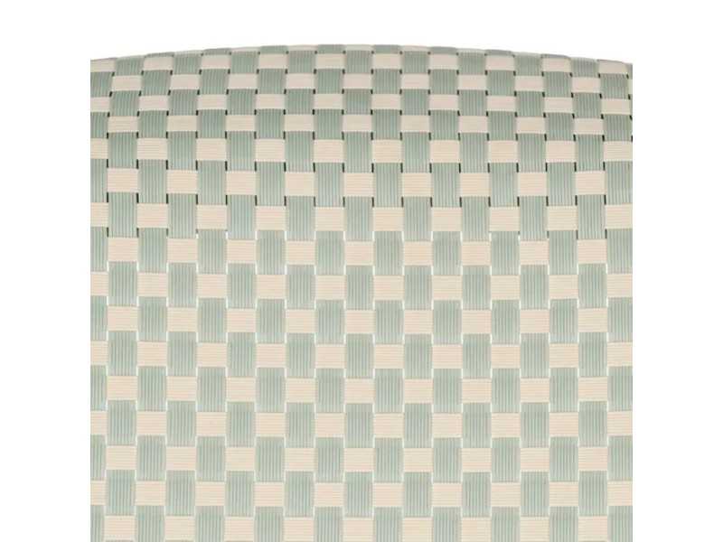 Silla para exterior con brazos de aluminio y textileno - GARTEN AGUAMARINA