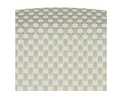 Outdoor aluminum chair with arms and textilene - GARTEN AGUAMARINA