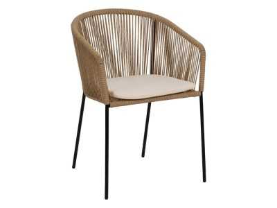 Chaise d'extérieur en acier et polyéthylène - HAITÍ