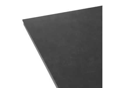 Mesa extensible para jardín con tapa porcelánico y estructura de aluminio - HITZE ANTRACITA Mesa extensible para jardín con tapa porcelánico y estructura de aluminio - HITZE ANTRACITA