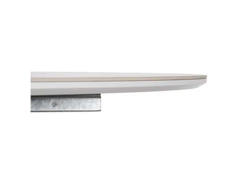 Table de jardin ronde extensible avec plateau en porcelaine - HOREK A