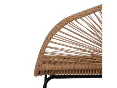 Chaise d'extérieur en acier et polyéthylène - MAYKA Chaise d'extérieur en acier et polyéthylène - MAYKA