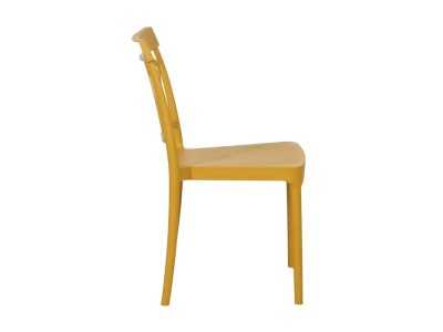 Chaise d'extérieur en polypropylène - WIESEN AMARILLO Chaise d'extérieur en polypropylène - WIESEN AMARILLO