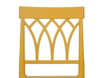 Chaise d'extérieur en polypropylène - WIESEN AMARILLO Chaise d'extérieur en polypropylène - WIESEN AMARILLO