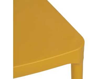 Chaise d'extérieur en polypropylène - WIESEN AMARILLO Chaise d'extérieur en polypropylène - WIESEN AMARILLO