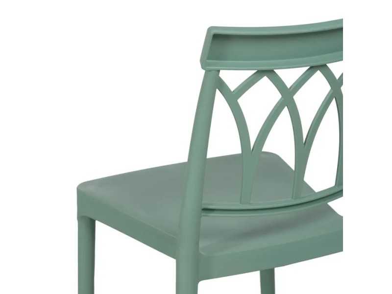 Chaise d'extérieur en polypropylène - WIESEN VERDE