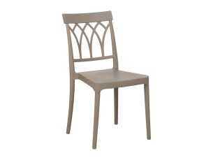 Chaise d'extérieur en polypropylène - WIESEN TAUPE 2