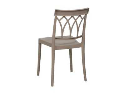Chaise d'extérieur en polypropylène - WIESEN TAUPE Chaise d'extérieur en polypropylène - WIESEN TAUPE