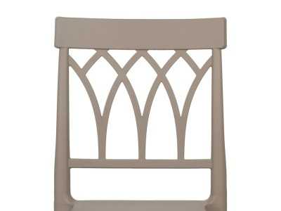 Chaise d'extérieur en polypropylène - WIESEN TAUPE Chaise d'extérieur en polypropylène - WIESEN TAUPE