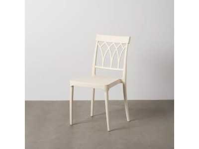 Chaise d'extérieur en polypropylène - WIESEN BLANCO Chaise d'extérieur en polypropylène - WIESEN BLANCO