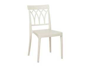 Chaise d'extérieur en polypropylène - WIESEN BLANCO 2