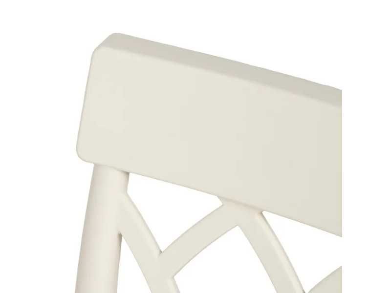Chaise d'extérieur en polypropylène - WIESEN BLANCO