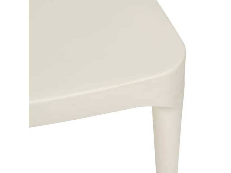 Chaise d'extérieur en polypropylène - WIESEN BLANCO