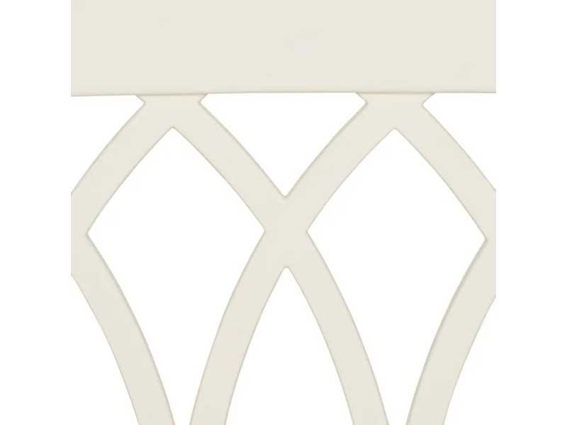 Chaise d'extérieur en polypropylène - WIESEN BLANCO