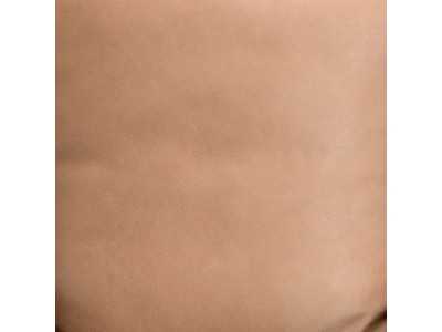 Designer swivel armchair upholstered in leather and fabric - ABERDEEN Designer swivel armchair upholstered in leather and fabric - ABERDEEN