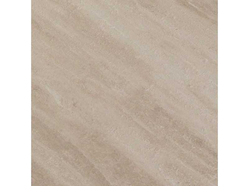 Table à manger extensible avec plateau en porcelaine et base en acier inoxydable et bois - ARAN