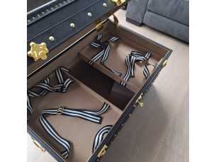 Trunk upholstered in genuine leather - ENVA 2