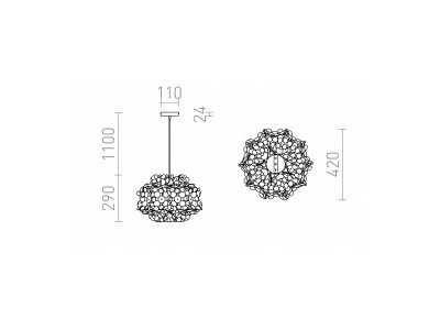 Designer pendant lamp - FIESTA Designer pendant lamp - FIESTA