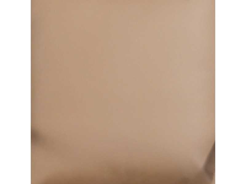 Faux leather upholstered armchair with stainless steel frame - COSMET VISÓN