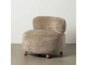 Fauteuil design tapissé - BOLA