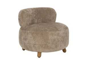 Fauteuil design tapissé - BOLA 2