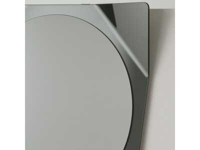 Square tempered glass mirror - ADAMO