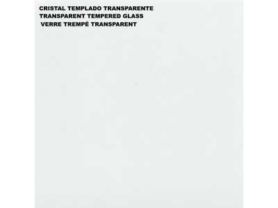 Mesa de centro de diseño italiano con tapa de cristal templado - ALESSANDRO
