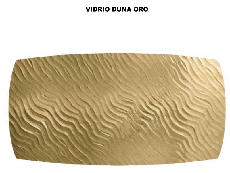 Mesa fija de diseño italiano con tapa de cristal o mármol porcelánico - AALMA VERRE