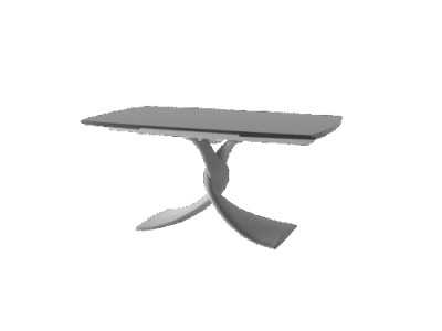 Italian-designed extendable table with porcelain marble top - AALMA GIRO Italian-designed extendable table with porcelain marble top - AALMA GIRO