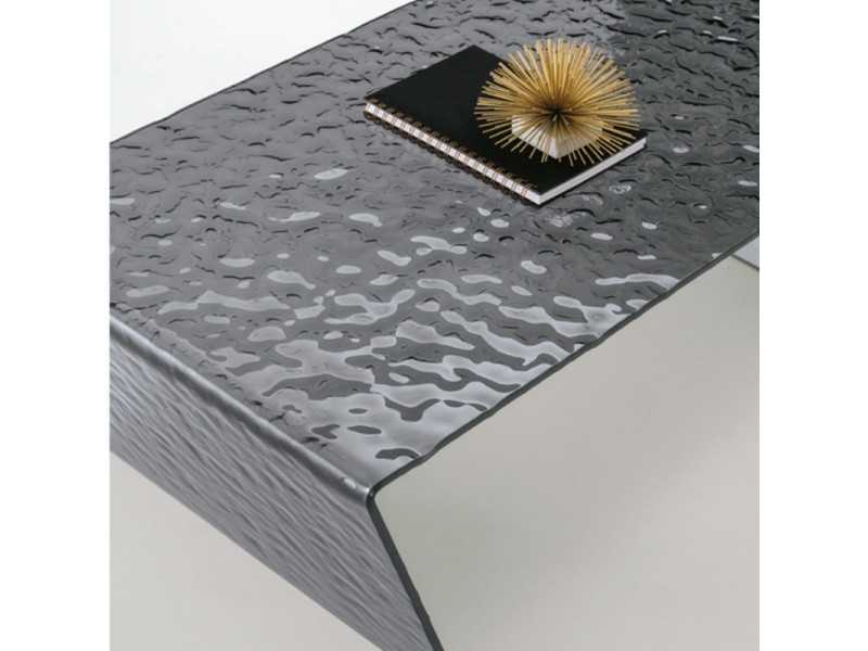Table basse design italien en verre trempé - ARPA