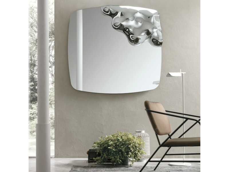 Miroir en verre courbé design italien - AARIKA
