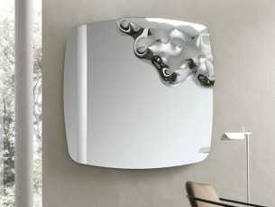 Espejo de diseño italiano de cristal curvado - AARIKA 2