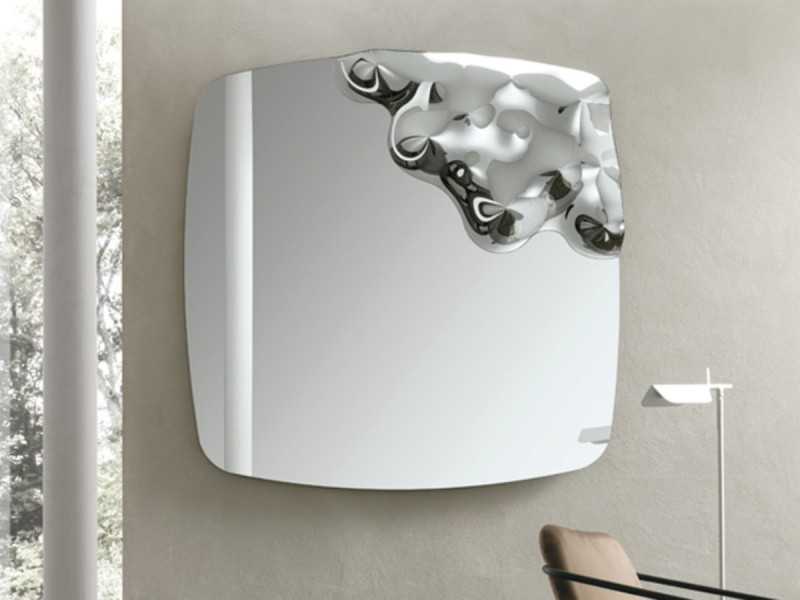 Espejo de diseño italiano de cristal curvado - AARIKA