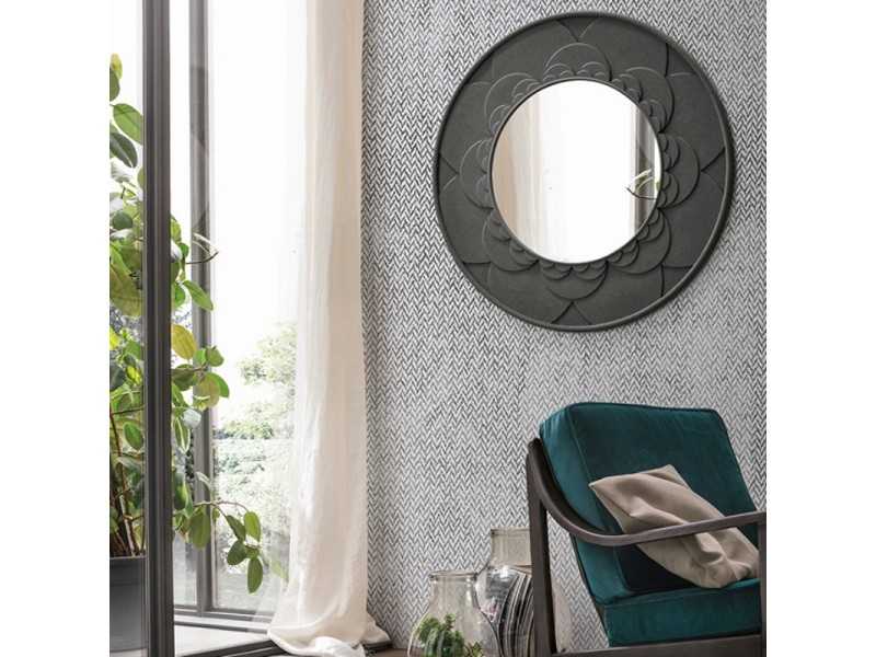 Italian design round mirror - ABELE