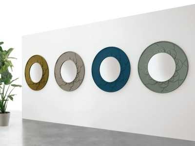 Italian design round mirror - ABELE