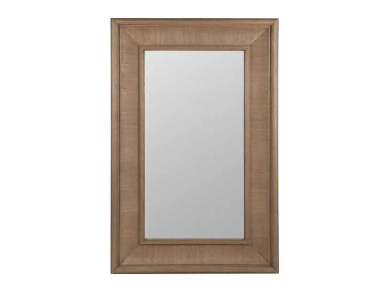 Rectangular wooden wall mirror - ASA NATURAL