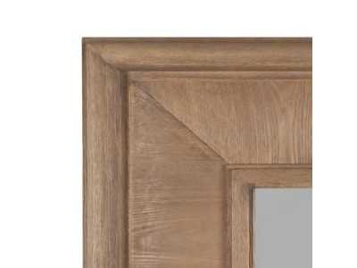 Rectangular wooden wall mirror - ASA NATURAL