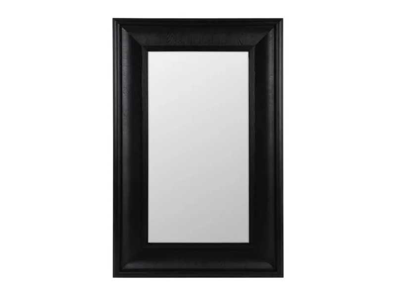Espejo rectangular a pared de madera de fresno - ASA NOIR