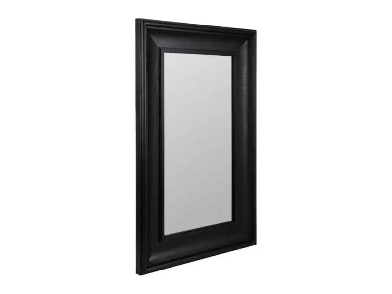 Miroir mural rectangulaire en bois de frêne - ASA NOIR