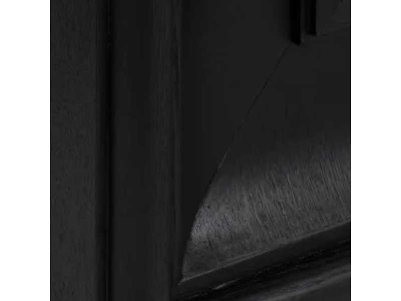 Espejo rectangular a pared de madera de fresno - ASA NOIR