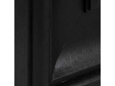 Miroir mural rectangulaire en bois de frêne - ASA NOIR