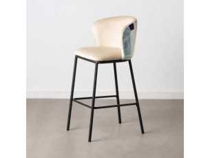 Tabouret design tapissée - DAVIDE